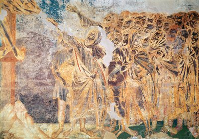 Crocifissione, dettaglio del lato destro, c.1270 (dettaglio) da Giovanni Cimabue